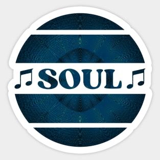 Soul in turquoise Sticker